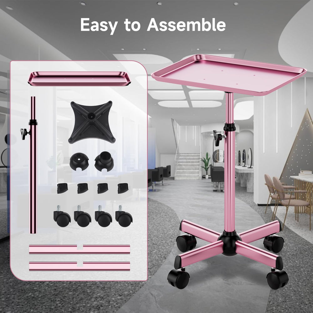 LWADALN spa tray on wheels simplifies room-to-room service