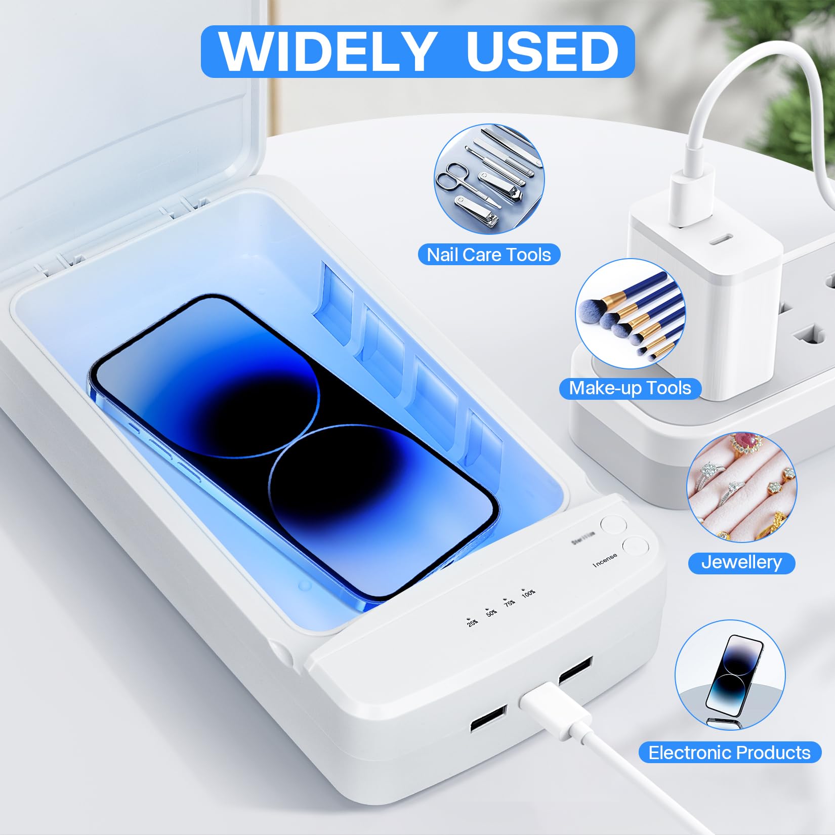 LXIANGN durable ABS shell supports salon or home use.