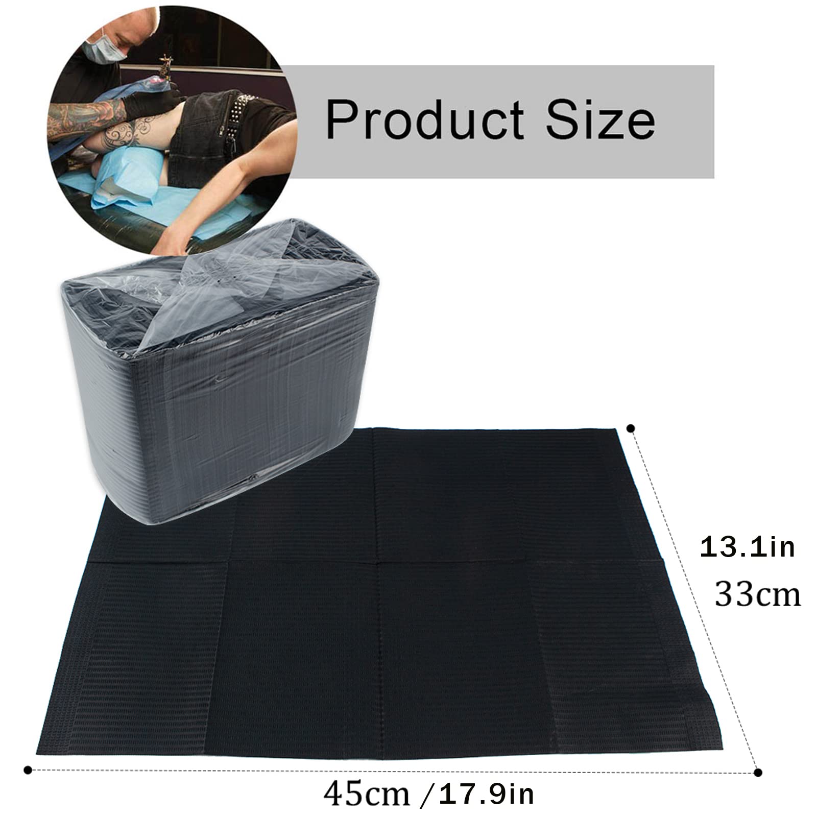 LXIANGN reverso impermeable protege la mesa durante esmalte y polvos