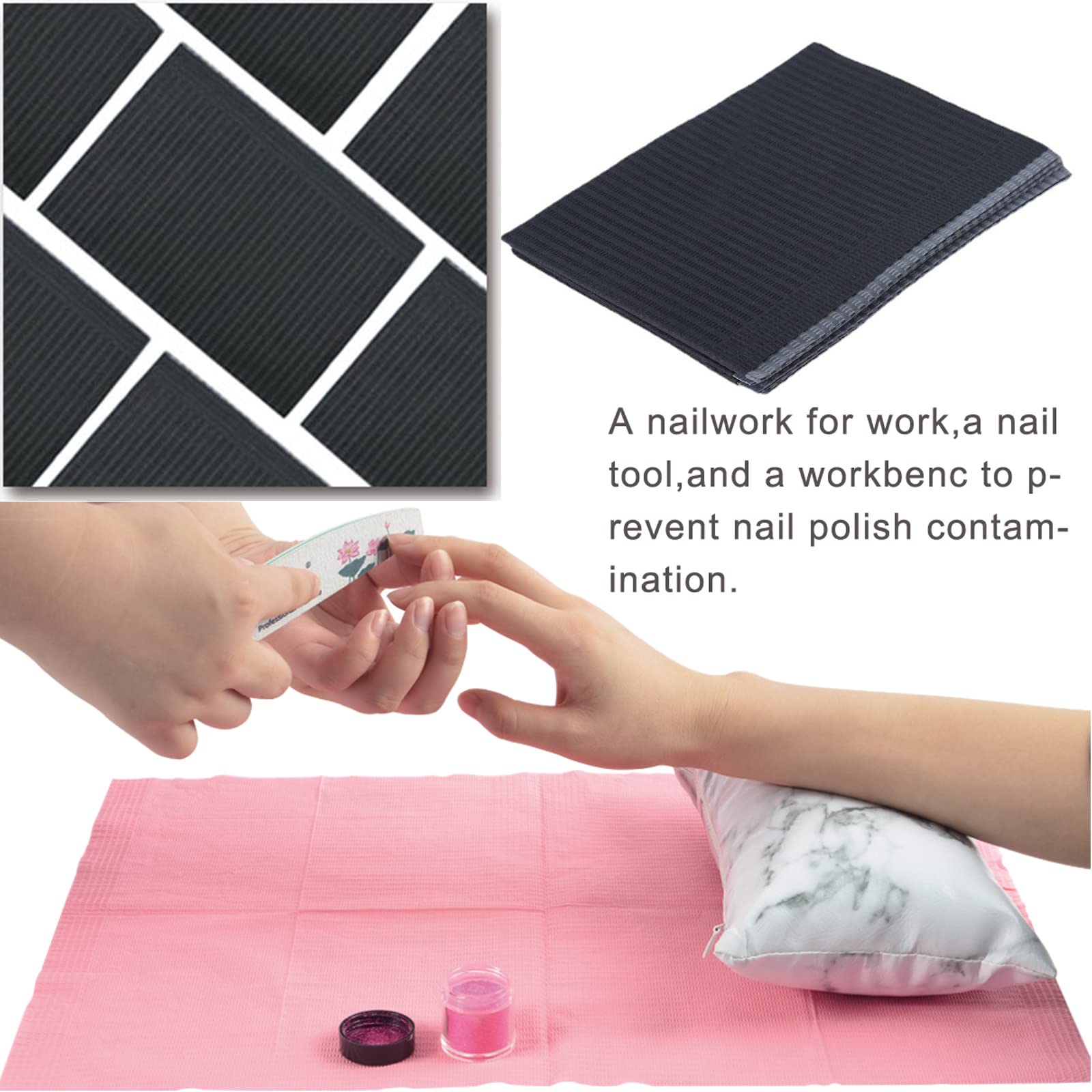LXIANGN tacto suave y cómodo, ideal para sesiones de manicura prolongadas