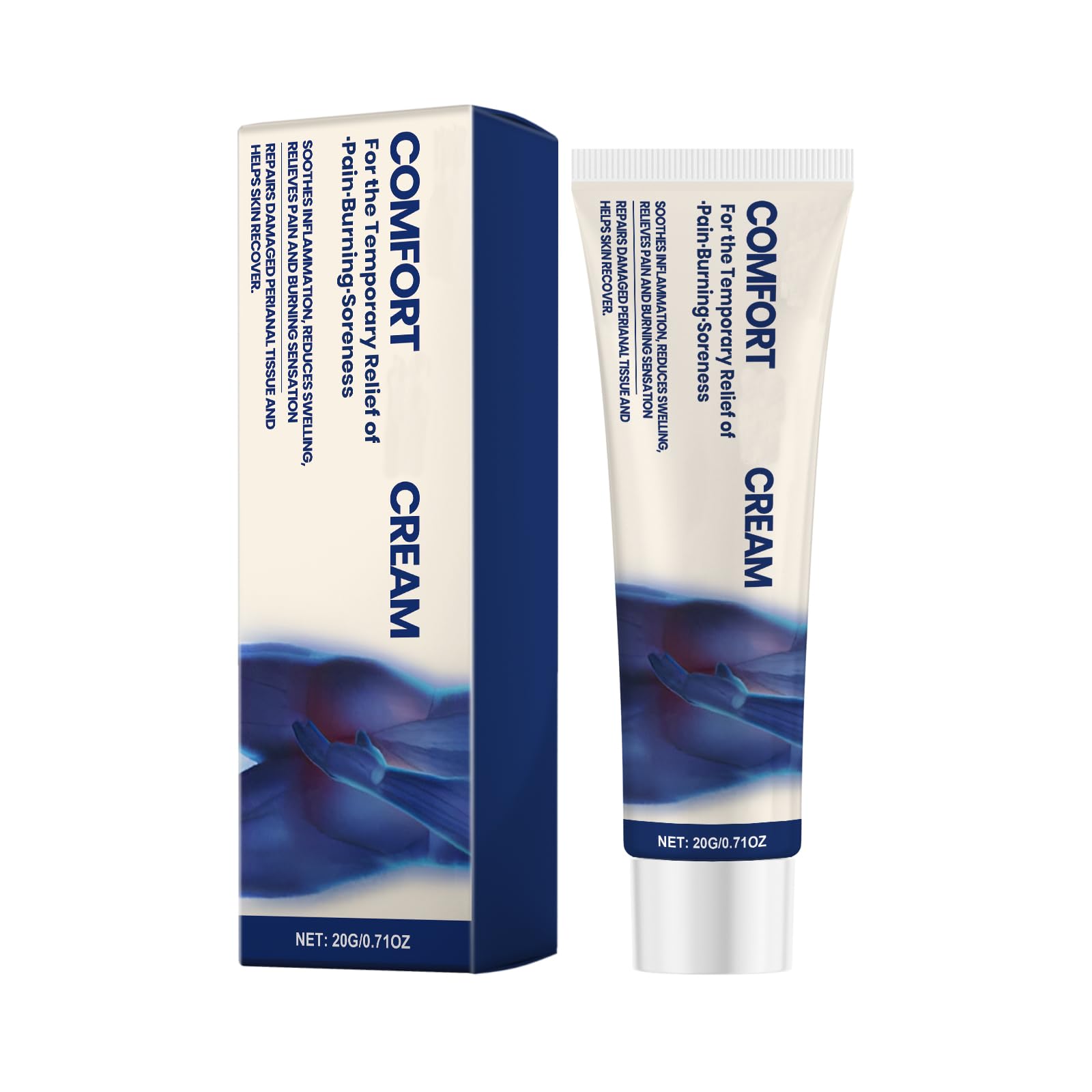 lxmtou Crema Comfort en bote para piel sensible, cuidado suave diario.