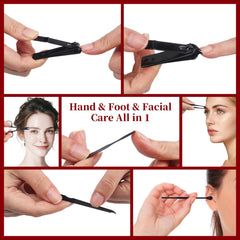 Lxzyu manicure scissors provide sharp, safe trimming.