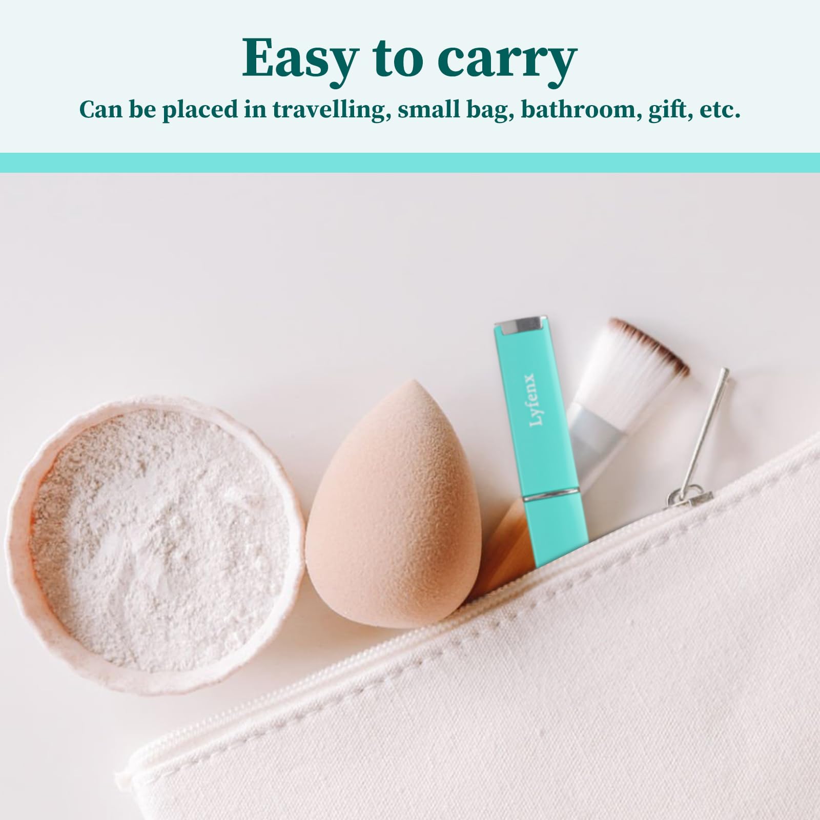 LYFENX silver-green nail file as a thoughtful stocking stuffer.