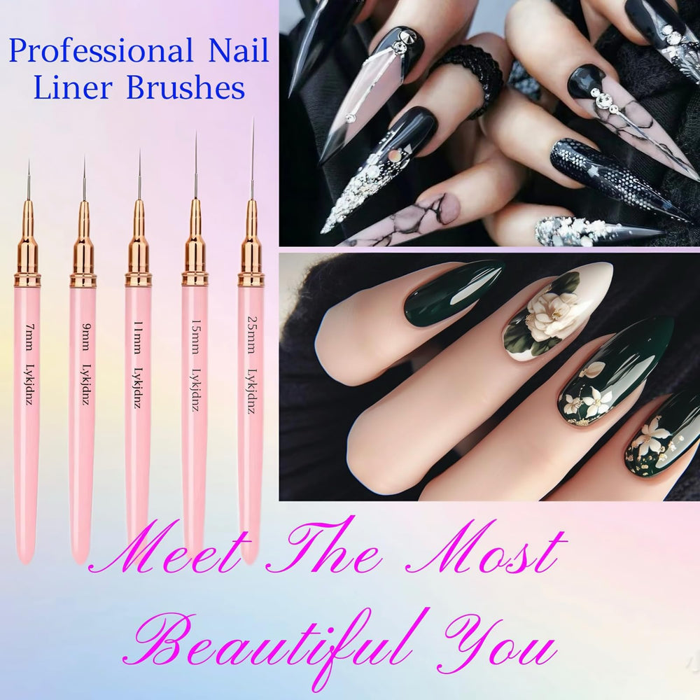 Lykjdnz Gift-Ready Nail Art Brush Set for creative gifting.