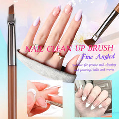 Lykjdnz nail art liner brush 15mm for bold designs and broad lines