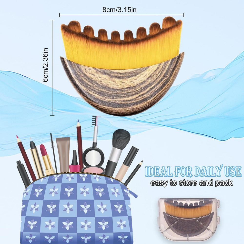New Lymphatic Contour Face Brush skin-safe for all skin types.