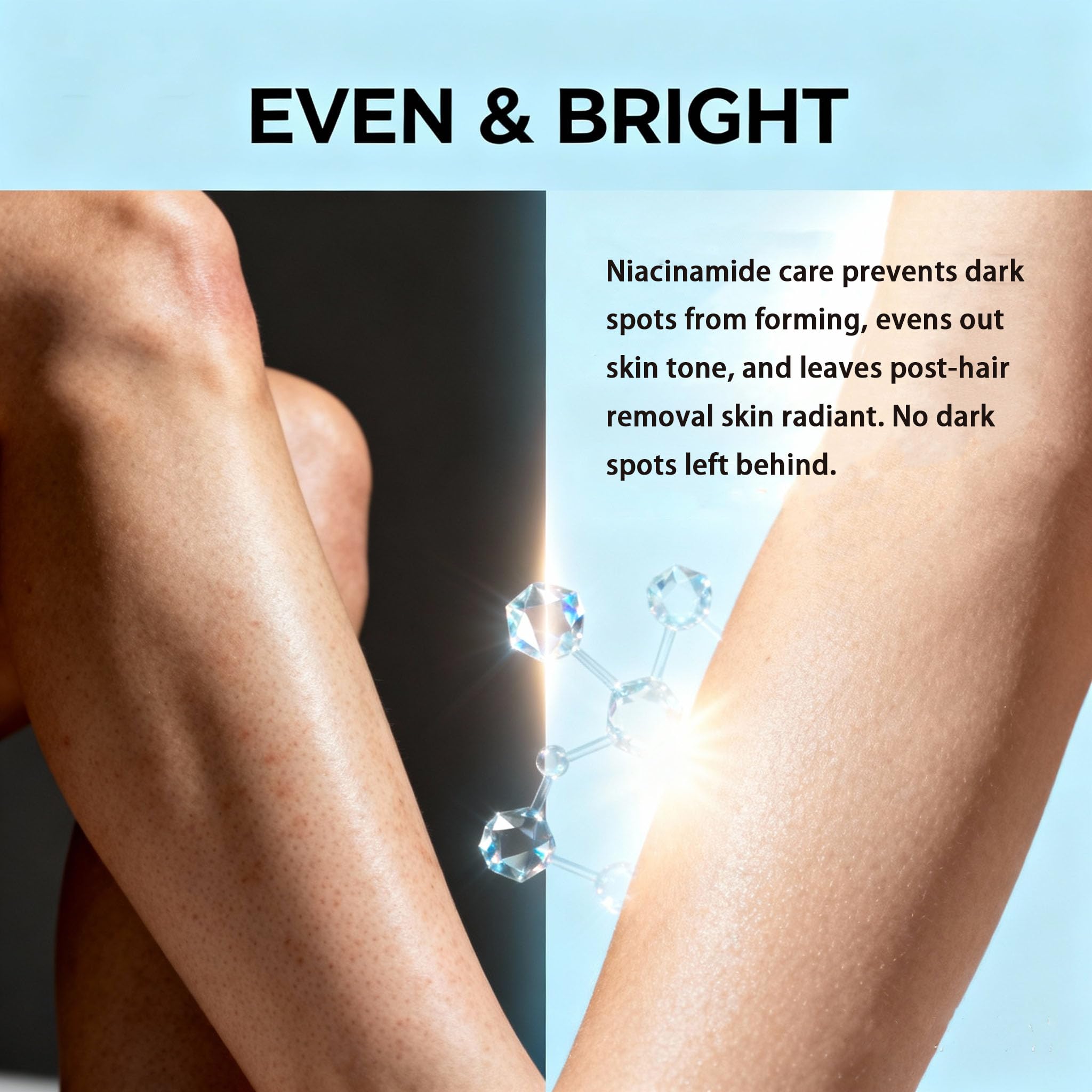 Lynepa light refreshing scent conveys a comfortable depilation experience.