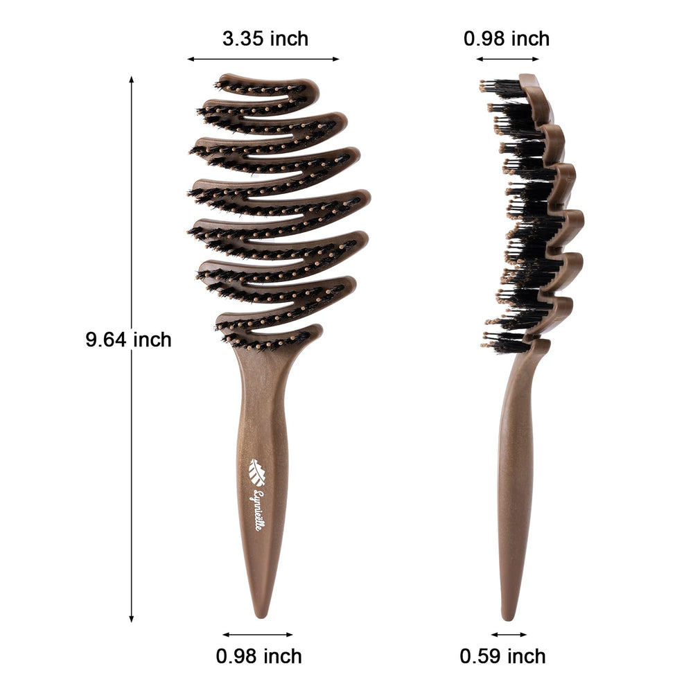 Lynnieëlle brush supports daily hair care with smoother detangling.