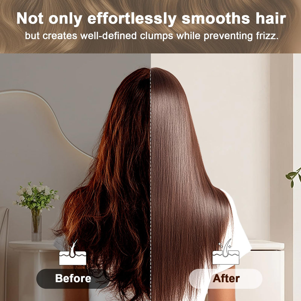 Lynnieëlle brush provides a soothing scalp massage during brushing.