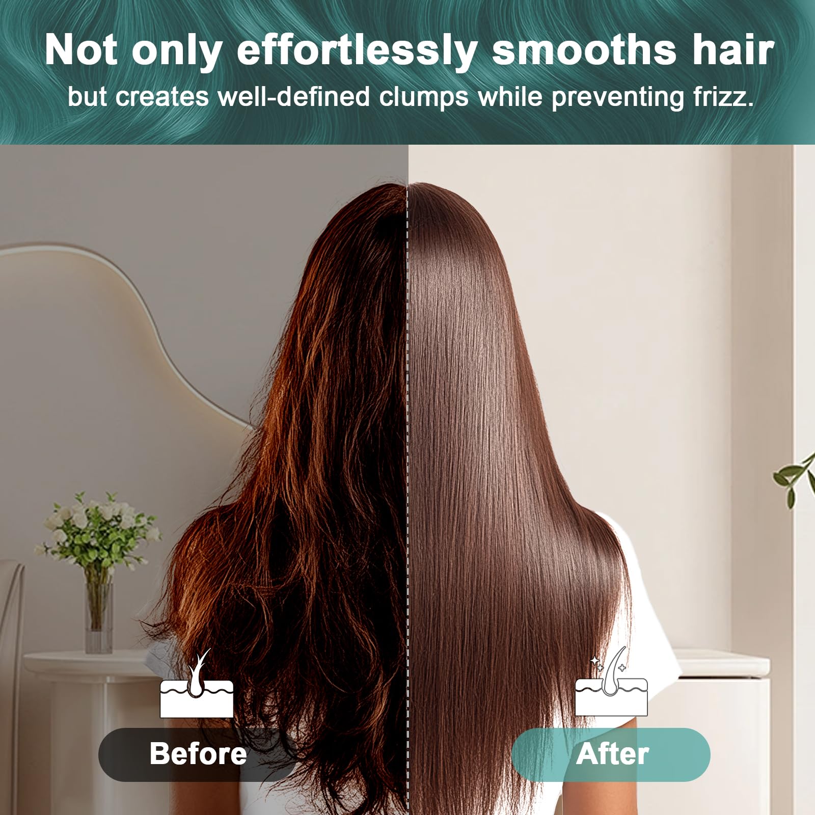 Lynnieëlle durable, lightweight brush design for easy handling.