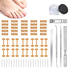 LYNRUI ingrown toenail corrector set with breathable strips for comfortable daily wear