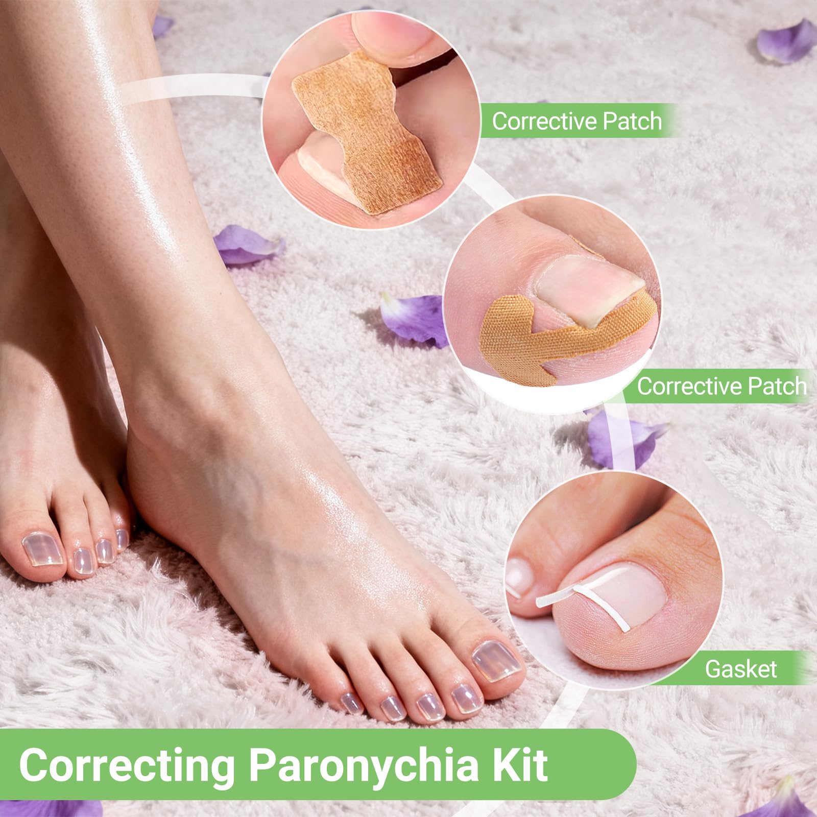 LYNRUI toenail lifter tool assists precise edge lifting for easier correction