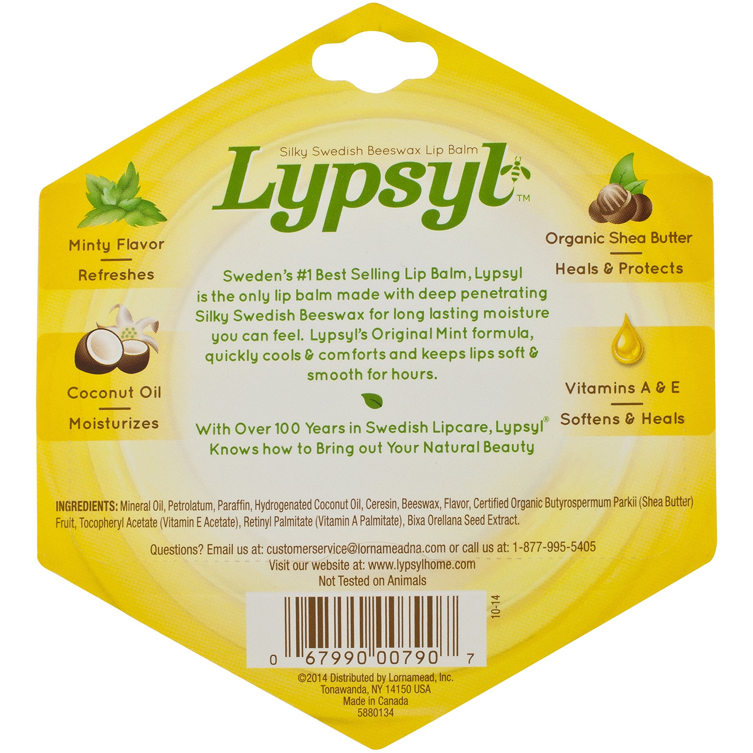Lypsyl Intense Protection Original Mint listo para aplicación con una sola mano.