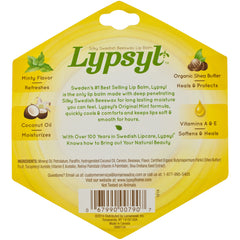 Lypsyl Intense Protection Original Mint listo para aplicación con una sola mano.