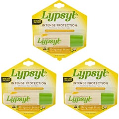 Lypsyl Intense Protection Original Mint en empaque práctico para uso diario.