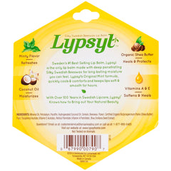 Lypsyl Intense Protection Original Mint tube close-up for lasting moisture