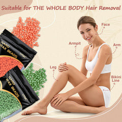 LYQC 10-scent wax beads for mood-enhancing waxing sessions