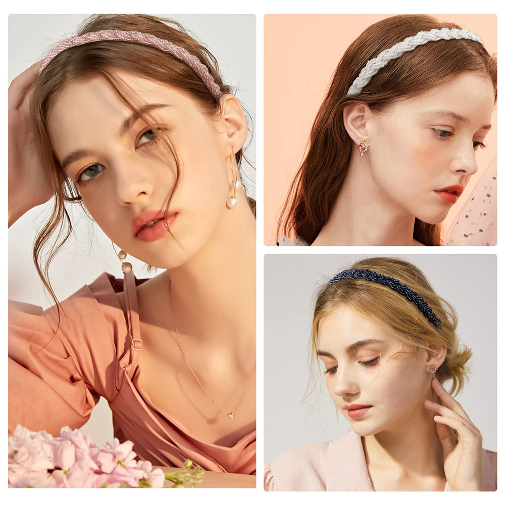 Diadema LYroo con cristales brillantes, aporta brillo discreto al outfit.