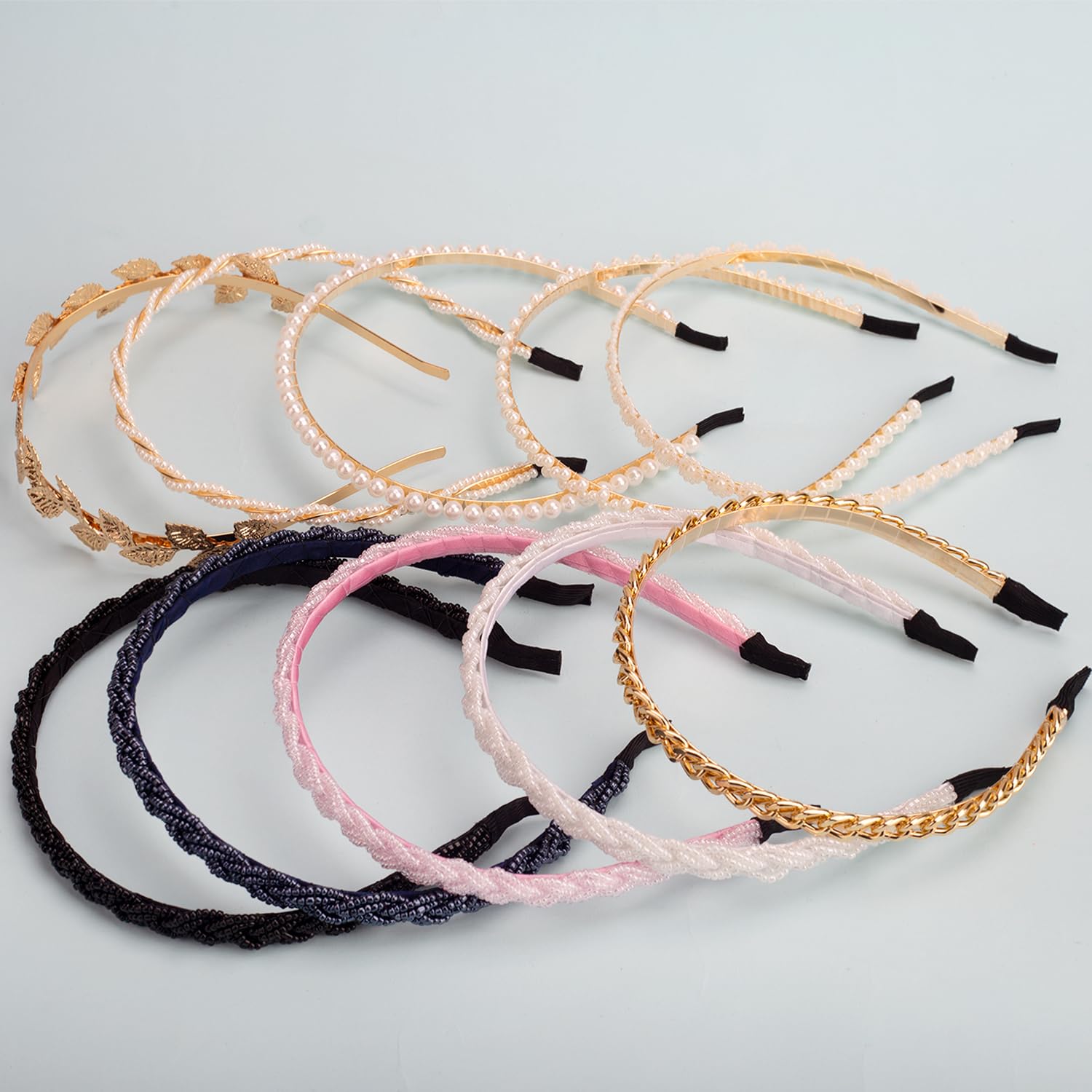 Diadema LYroo con elastico ajustable para adaptar la talla a diferentes cabezas.