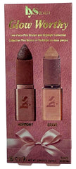 LYS Beauty Glow Worthy Brave highlighter stick adds champagne-gold glow