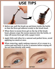 LYSdefeu cejas efecto volumen natural para un aspecto más lleno.