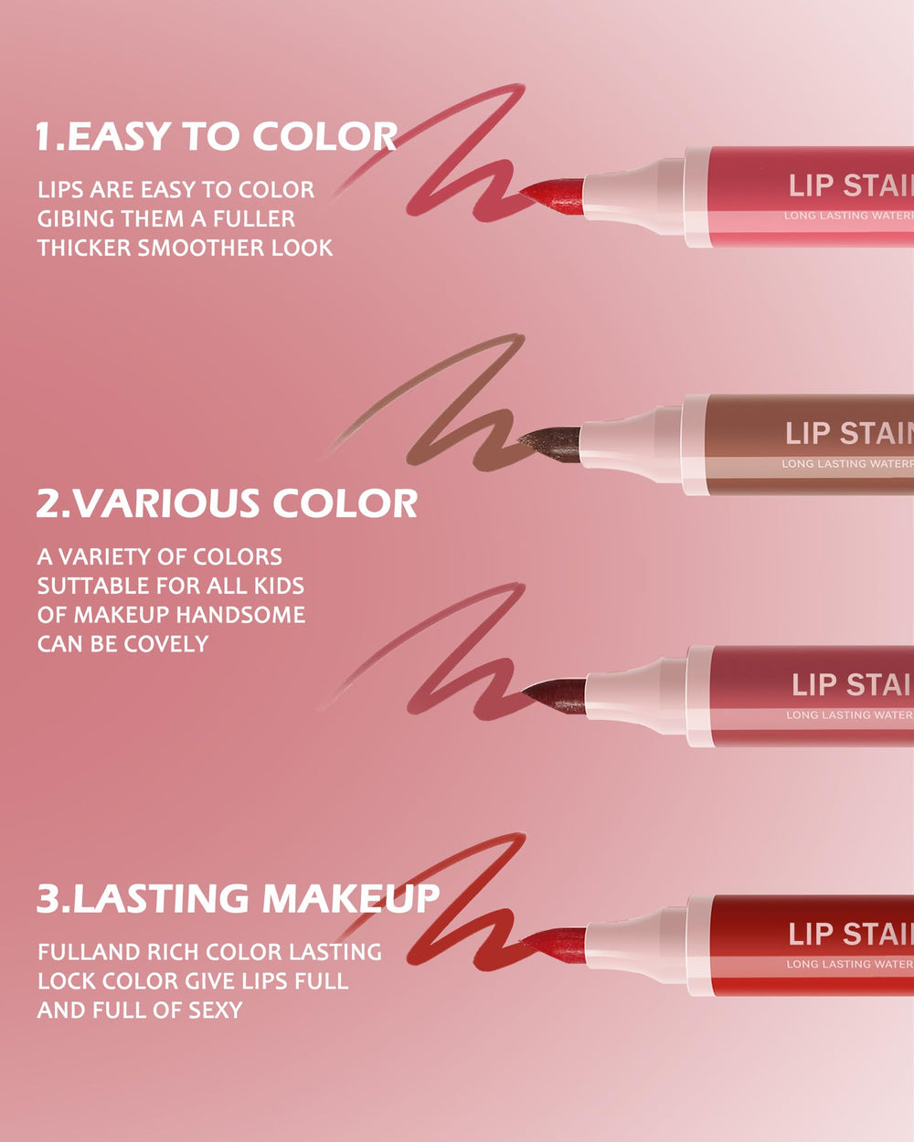 lysdefeu muestras de color labial con tonos intensos