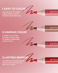 lysdefeu muestras de color labial con tonos intensos
