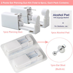 Aretes integrados para perforación, comodidad y rapidez.
