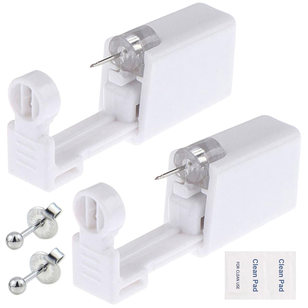 Lyuxzad kit de perforación de oreja de 6 piezas, fácil de usar en casa.