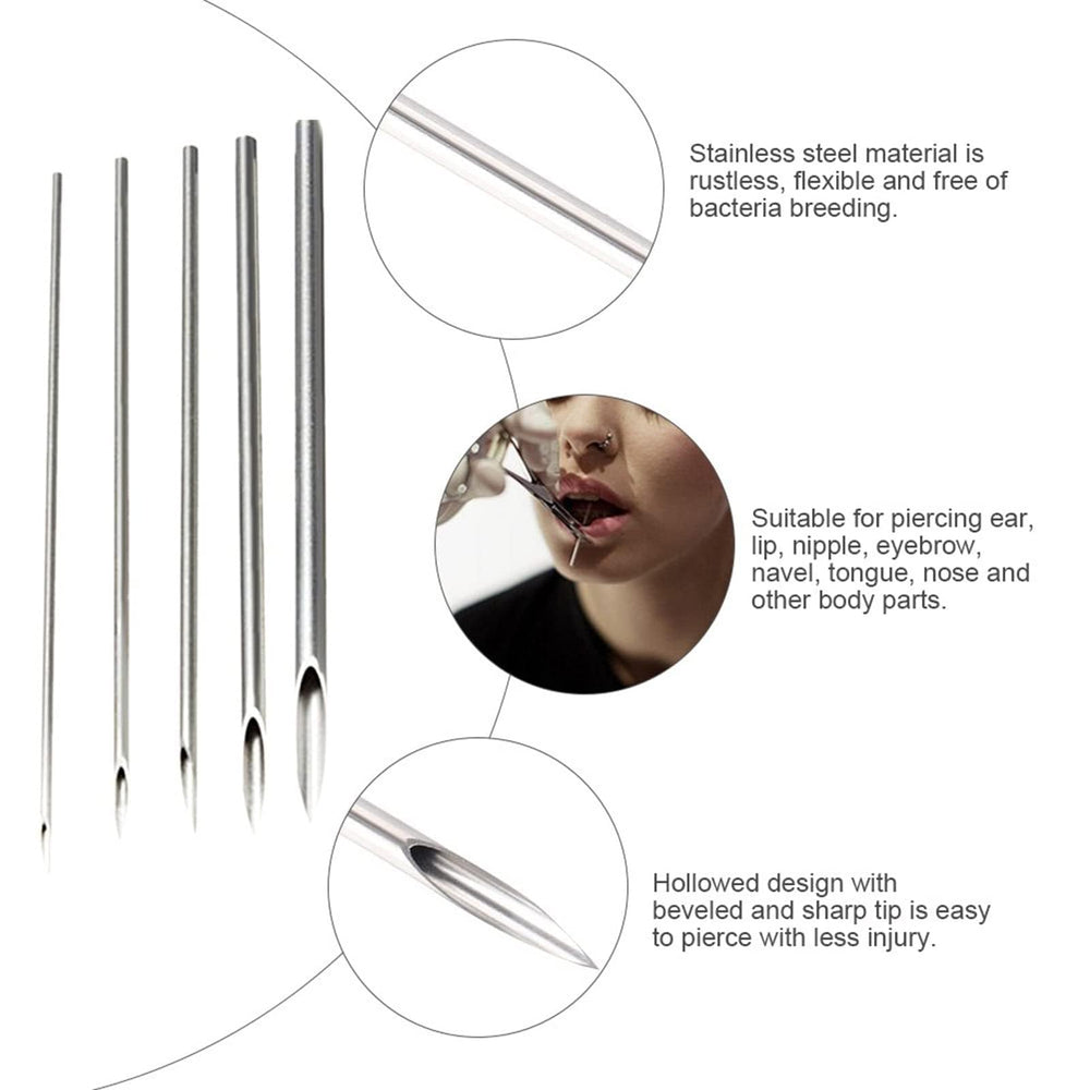 Pinza septum redonda Lyuxzad para sujeción estable.