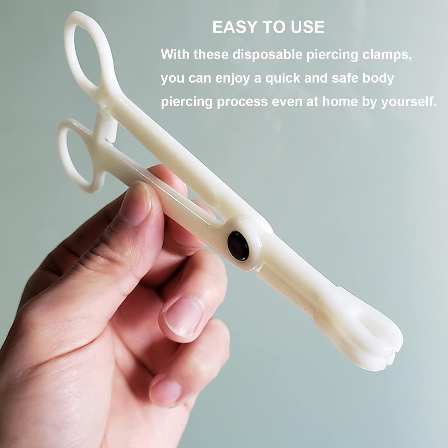 Pinza septum triangular Lyuxzad para control preciso.