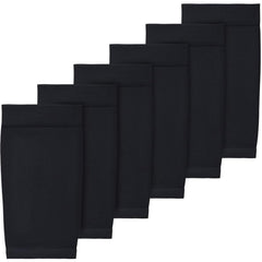 Lyuxzad tattoo cover-up sleeve on forearm in black with a smooth, wrinkle-free look.