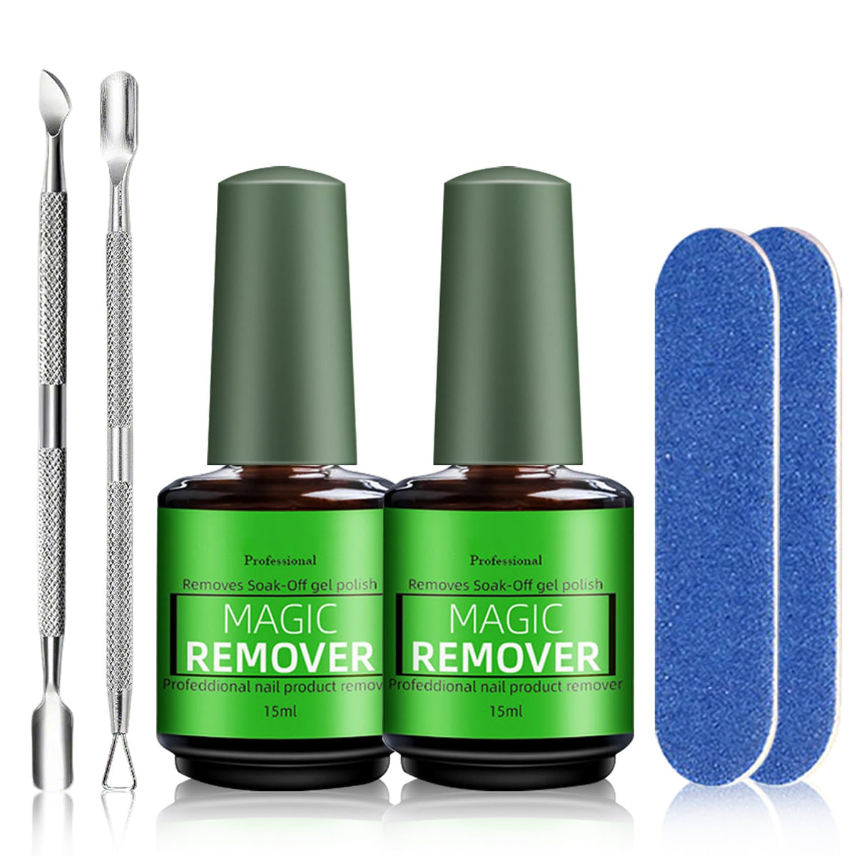 LZXLUKGIR Gel Nail Remover Kit packaging with all-in-one tools
