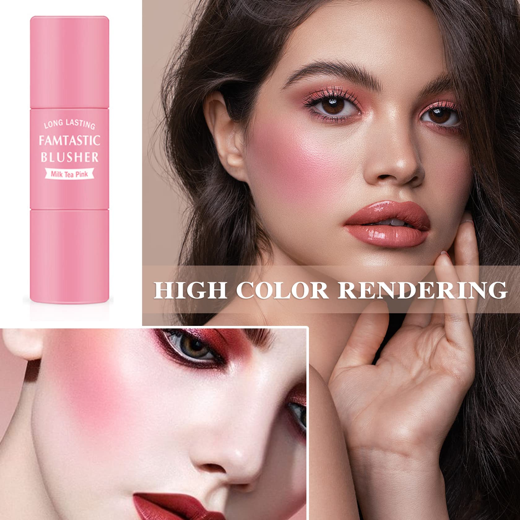 LZYLLS dual-ended design with brush demonstrates easy, mess-free application