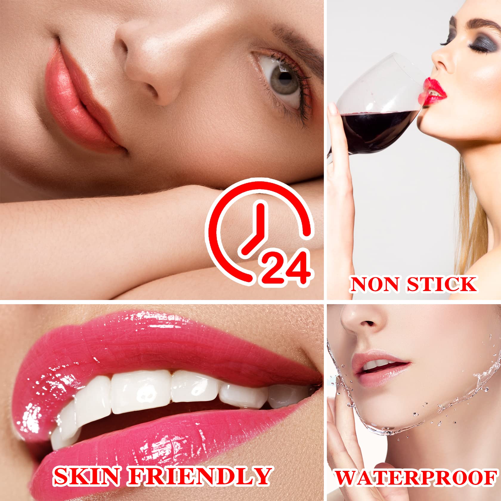 LZYLLS travel-friendly lip set ideal for on-the-go color.