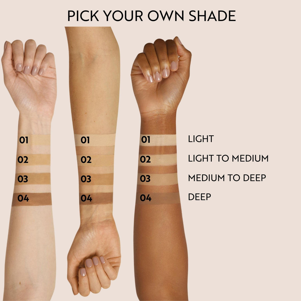 Vegan and cruelty-free label signals ethical makeup choice.