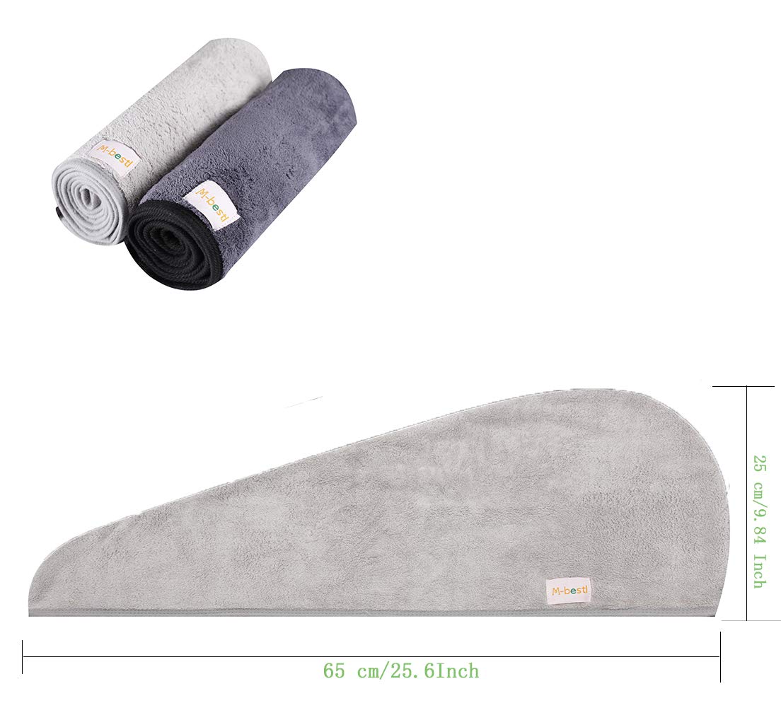 M-bestl lavado fácil con microfibra, mantiene cabello seco sin fricción