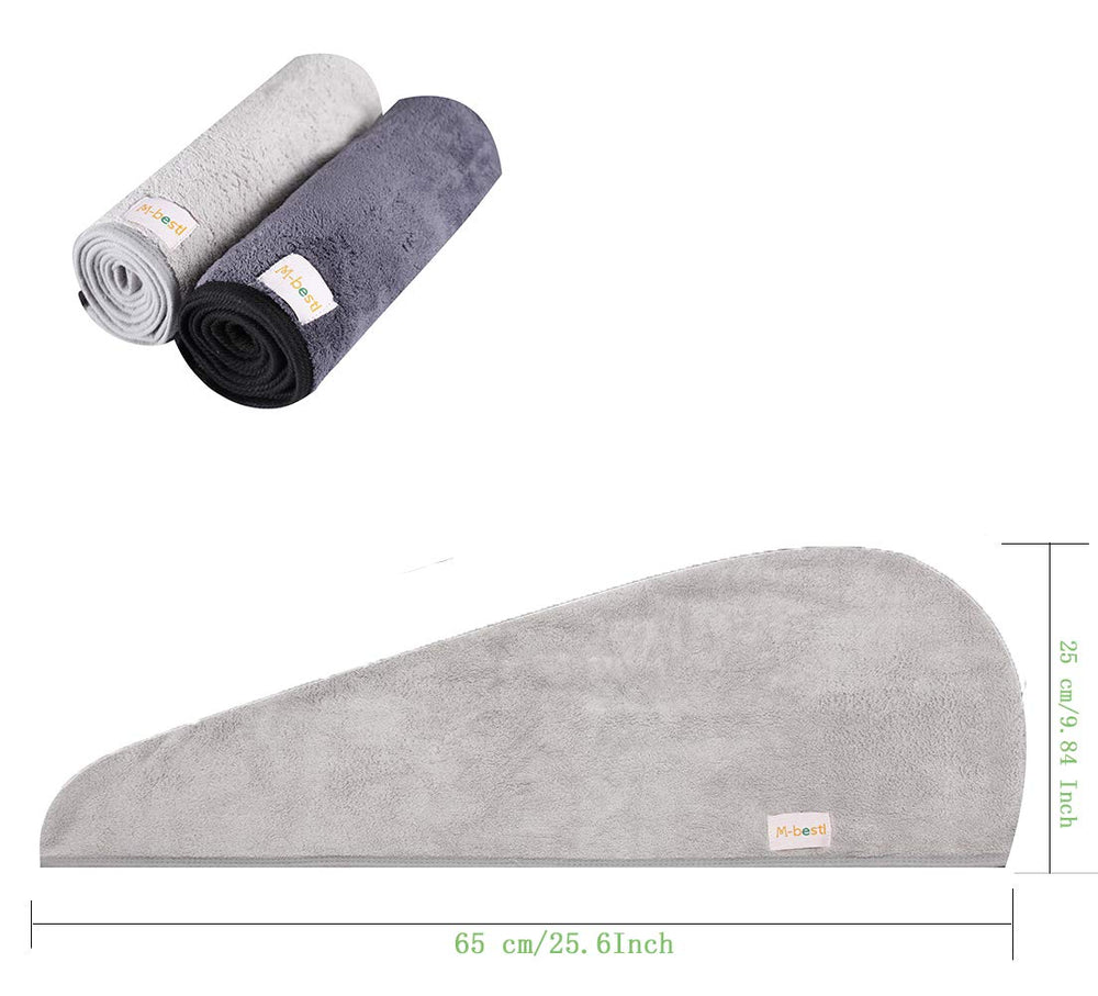 M-bestl lavado fácil con microfibra, mantiene cabello seco sin fricción