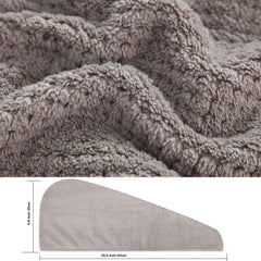 M-bestl: toalla antiencrespamiento de microfibra para cabello suave.