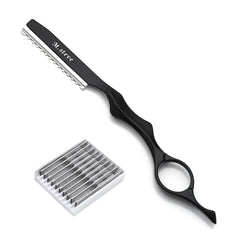 M.steve hair razor 6.89-inch for precise thinning at home or in salon