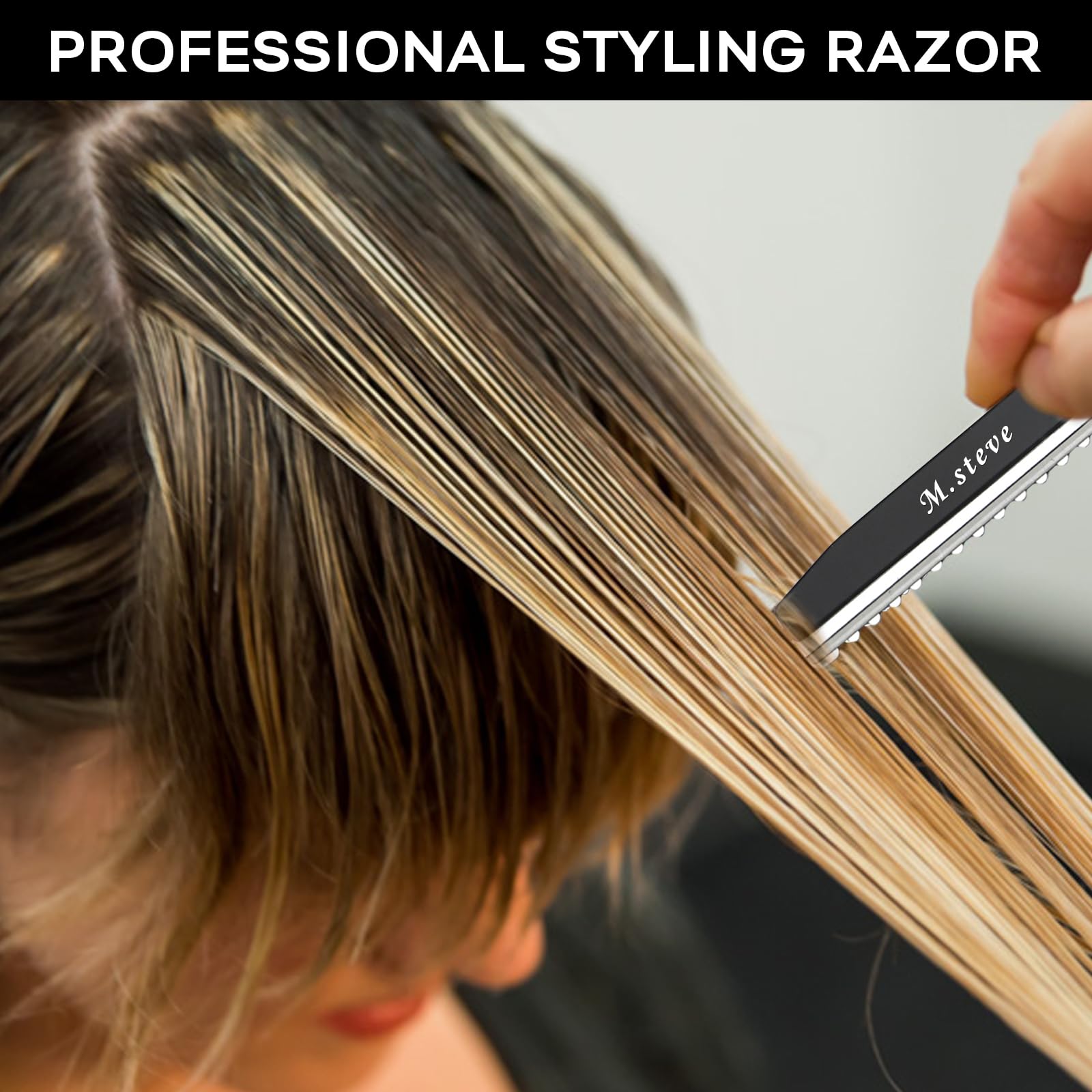 M.steve versatile for salon and home use in an 11-piece set
