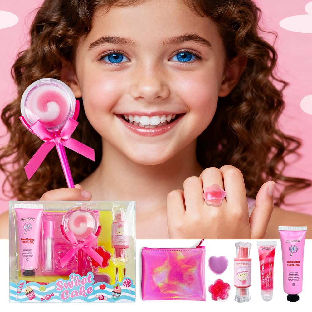M y U Make You Up brillos labiales en forma de piruleta