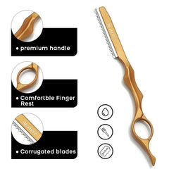 M.steve hair razor collection displaying 11-piece set for long-term use.