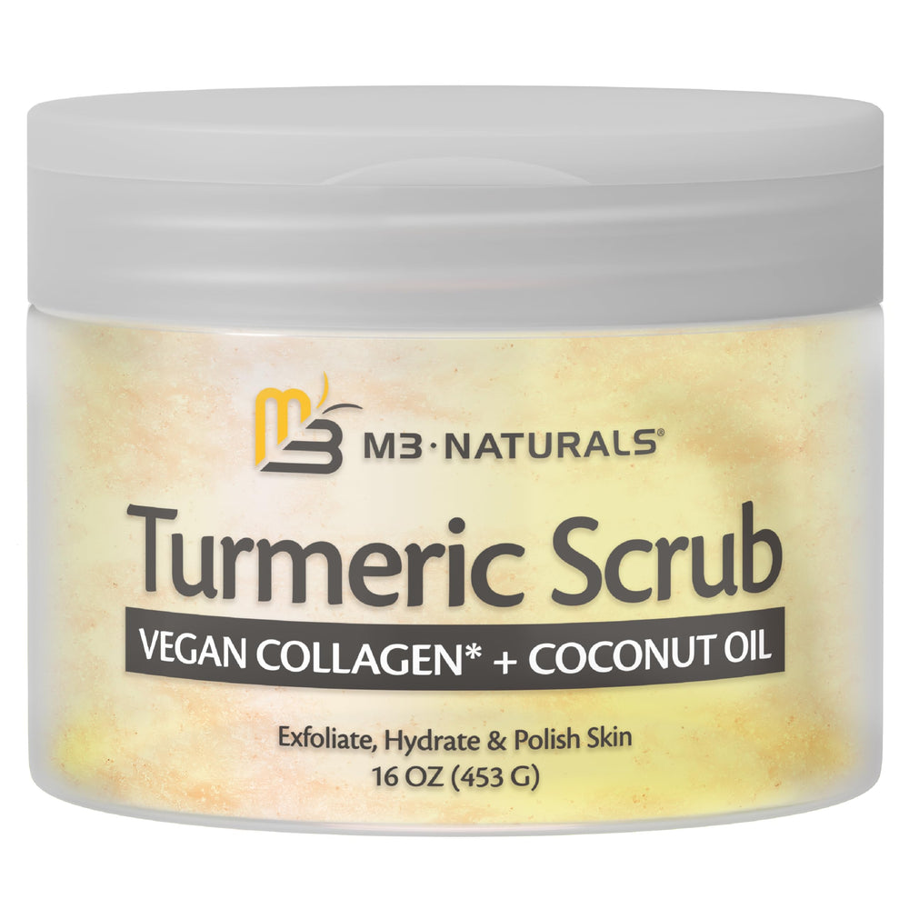 M3 Naturals Exfoliante Curcuma Manos: hidrata y exfolia suavemente.