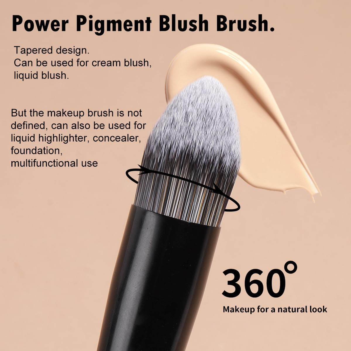 MAANGE aluminum ferrule and ergonomic handle for control