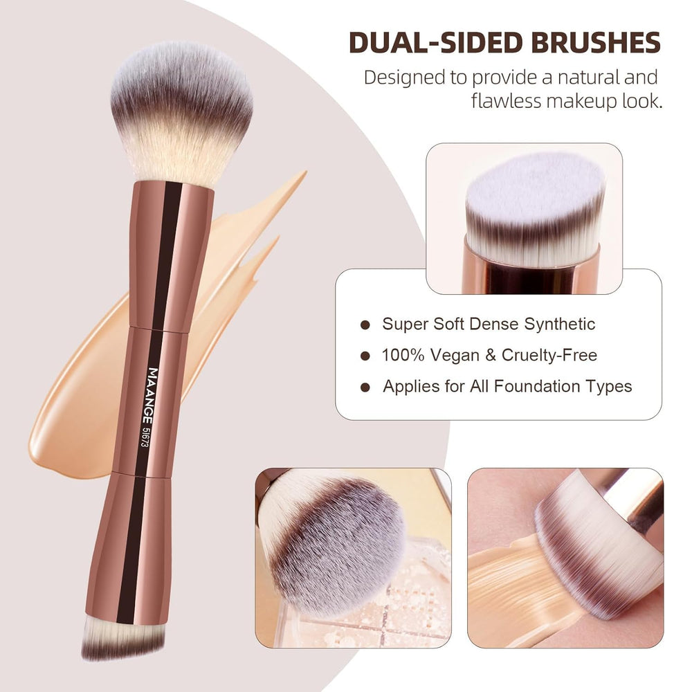 MAANGE blush brush ideal for contouring and seamless blush blends