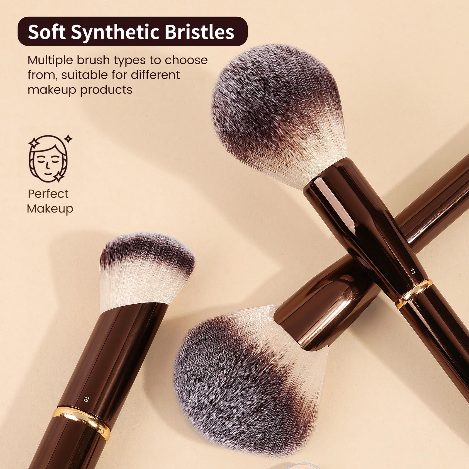 MAANGE 18-piece kit provides comprehensive tools for face and eyes.