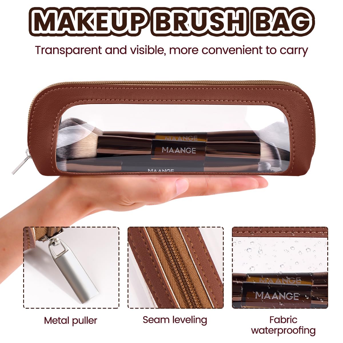 Hypoallergenic bristles suitable for sensitive skin on daily use