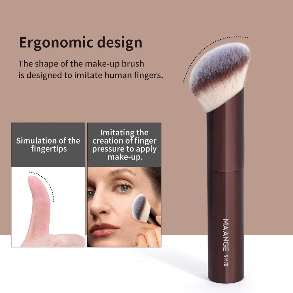 MAANGE eye brushes collection for precise eye shaping and blending