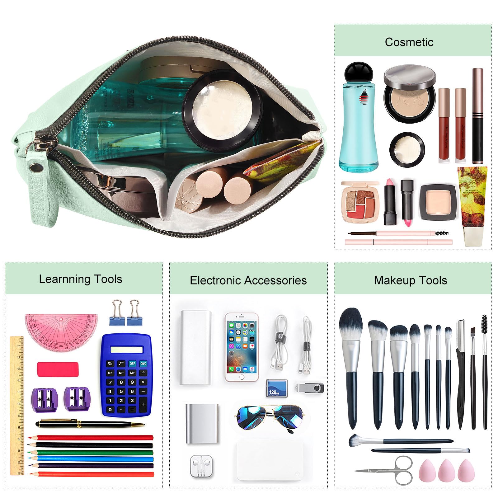 MAANGE bag used as toiletry or jewelry organizer for small items